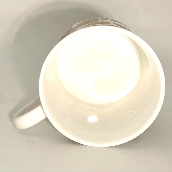 Stechcol Gracie Bone China Black Gold Autumn Mug 12oz Teacup Floral Botanical - Picture 4 of 6